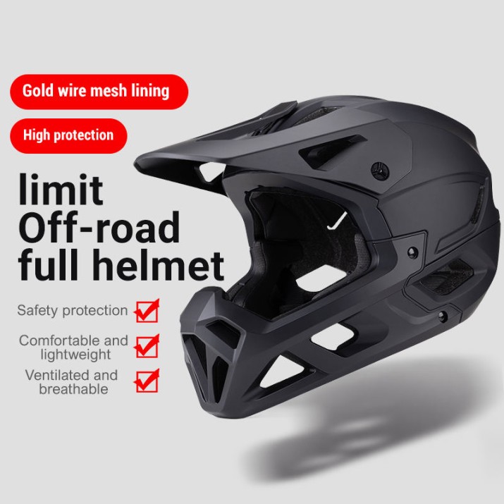 High-quality dual-sport full-face helmet