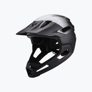 Durable dual-sport full-face mountain bike helmet