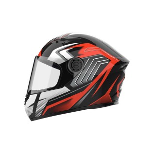 Quick-release closure full-face motorcycle helmet