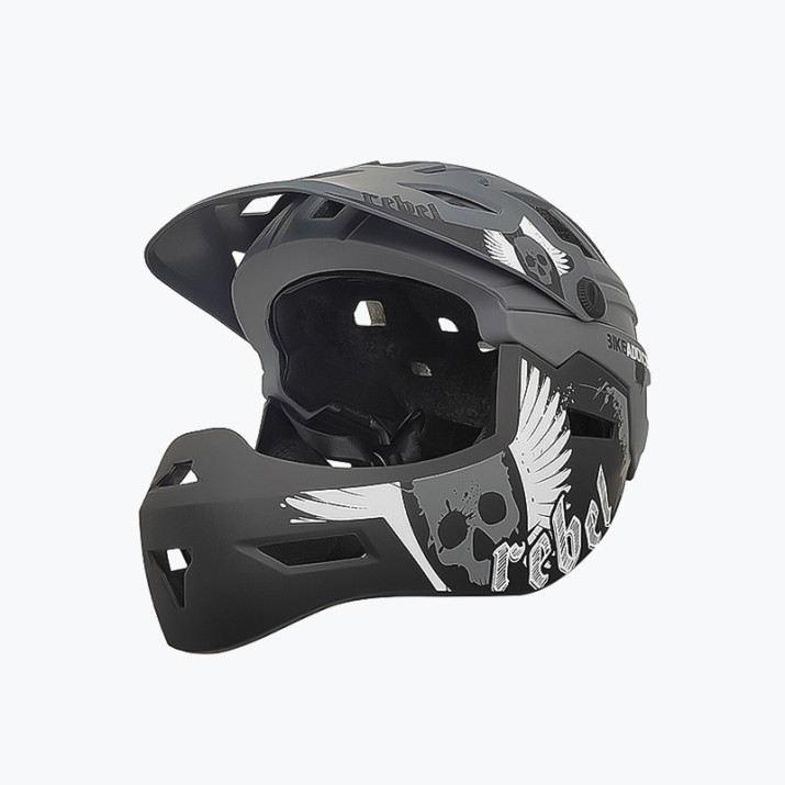 Lightweight and adjustable downhill road racing helmet