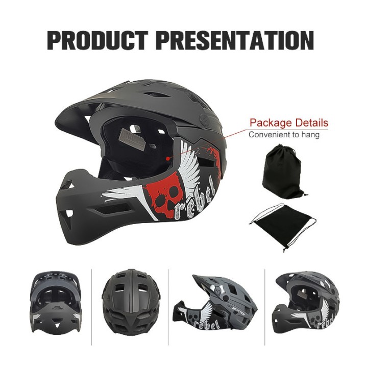 Lightweight and adjustable downhill road racing helmet