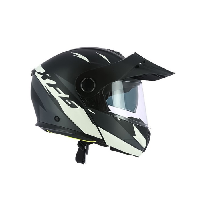 High Quality Cross Pattern Full Face Motorcycle Helmet