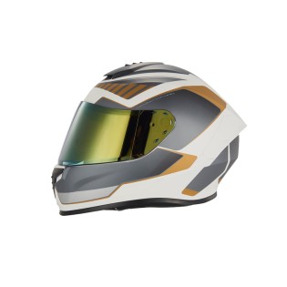Stylish racing retro protective helmet