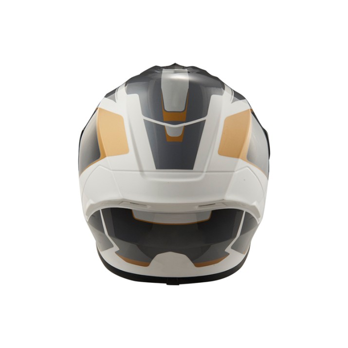 Stylish racing retro protective helmet