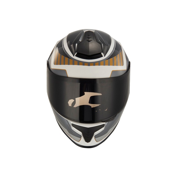 Stylish racing retro protective helmet