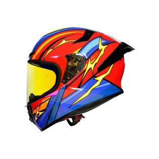 High Quality Polka Dot Full Face Motorcycle Helmet