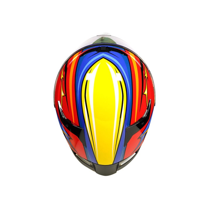 High Quality Polka Dot Full Face Motorcycle Helmet