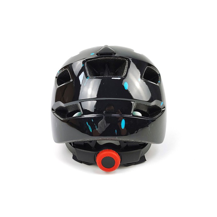 Adjustable size road and mountain bike helmet