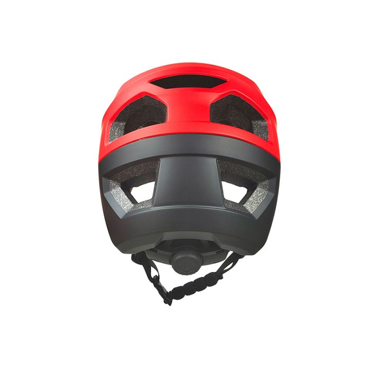 Mountain bike helmet with sun visor