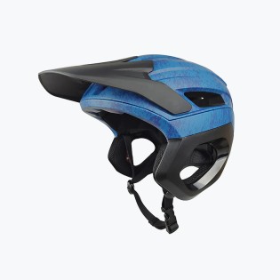 Large visor outdoor off-road cycling helmet