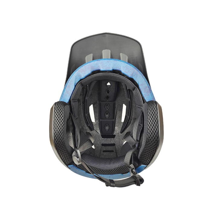 Large visor outdoor off-road cycling helmet