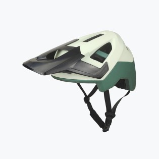 Adjustable visor open face bicycle helmet