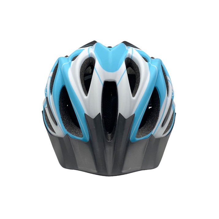 Mountain bike helmet with removable visor