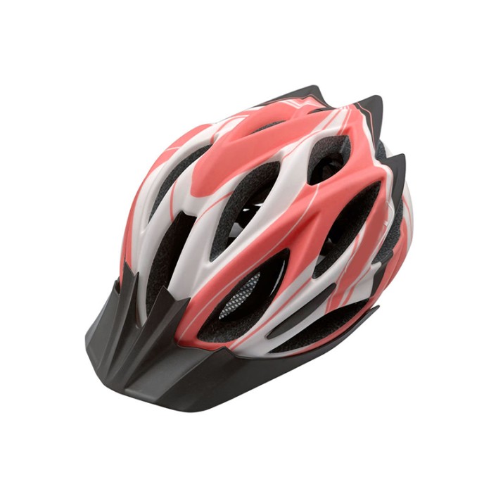 Mountain bike helmet with removable visor
