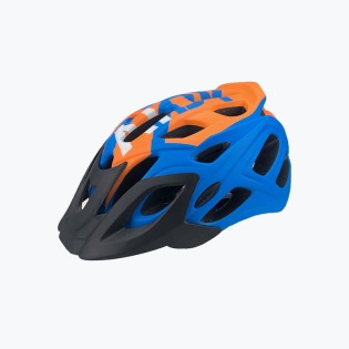 Carbon fiber lightweight dual-sport bicycle helmet