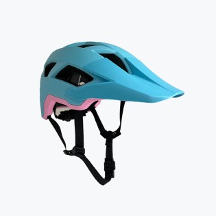 Rugged mountain bike helmet