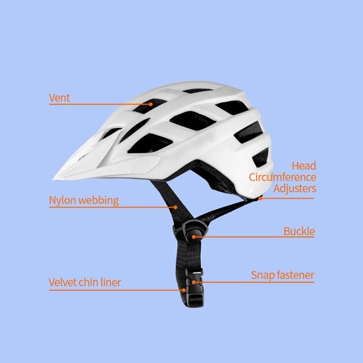 New stylish lightweight cycling helmet