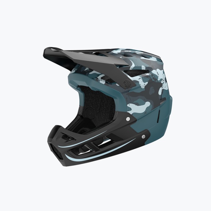 Cool Style Full Face Adult Bicycle Helmet