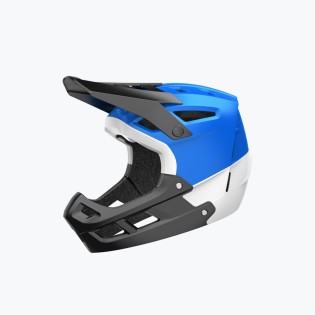 Full-face road bike helmet