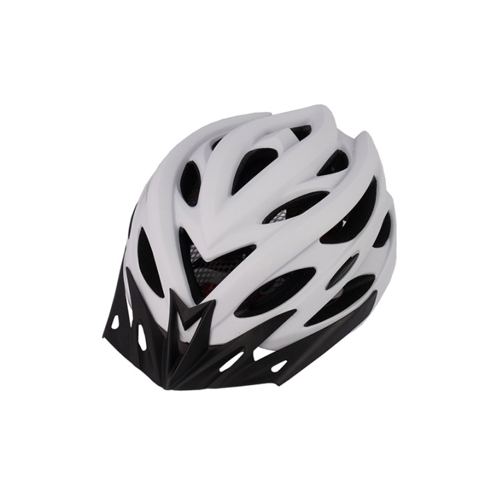 Safety cycling helmet with foam cushioning layer