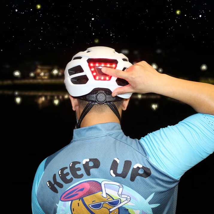 Adjustable LED Bicycle Helmet