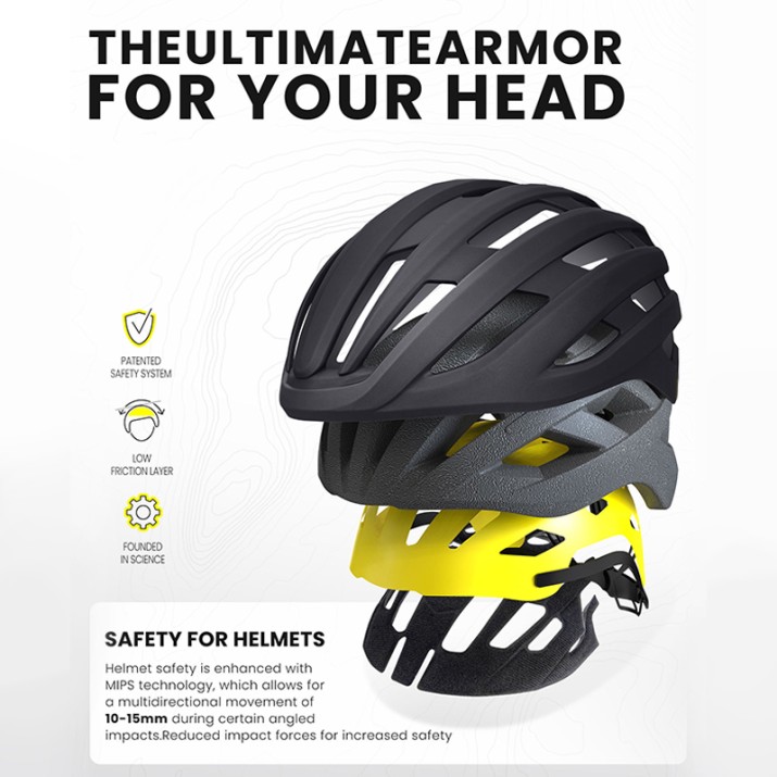 High-end ultra-light road bike helmet
