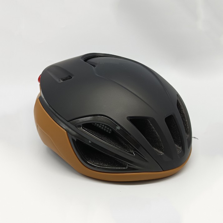 High quality ventilated detachable magnetic taillight helmet