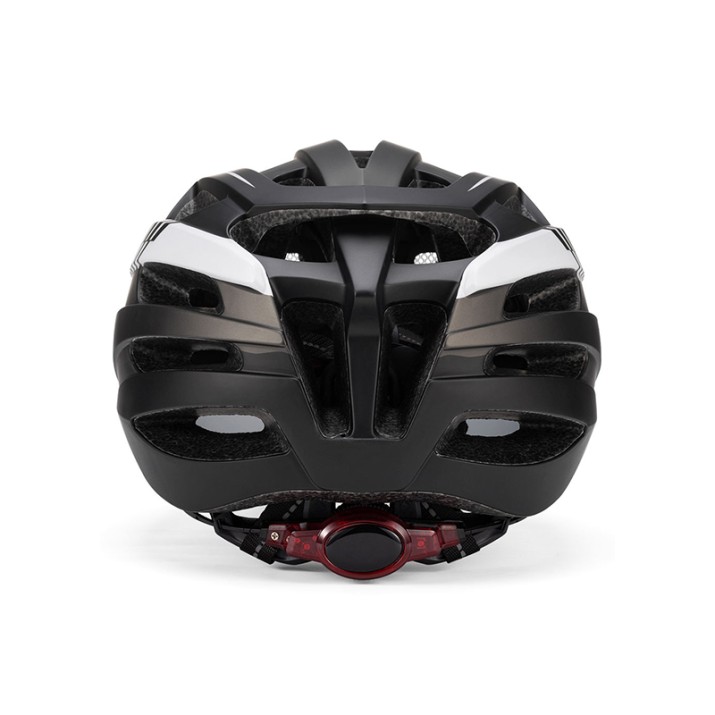 Safety helmet with detachable visor & LED taillight