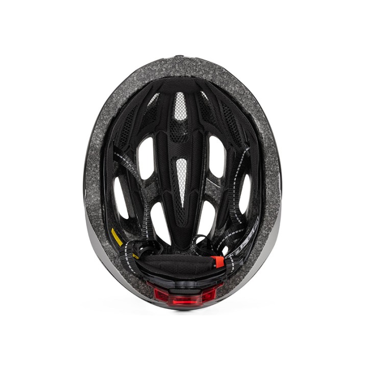 Safety helmet with detachable visor & LED taillight