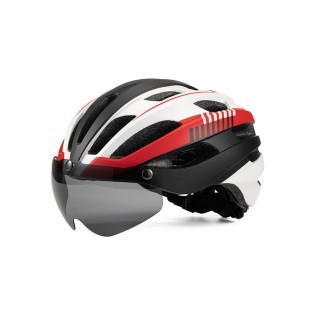High-strength material portable cycling safety helmet