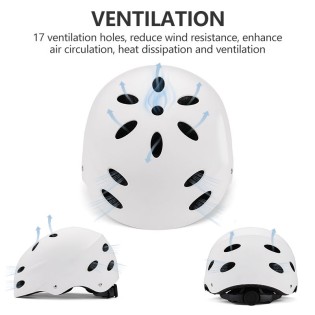 Full head protection skateboard helmet