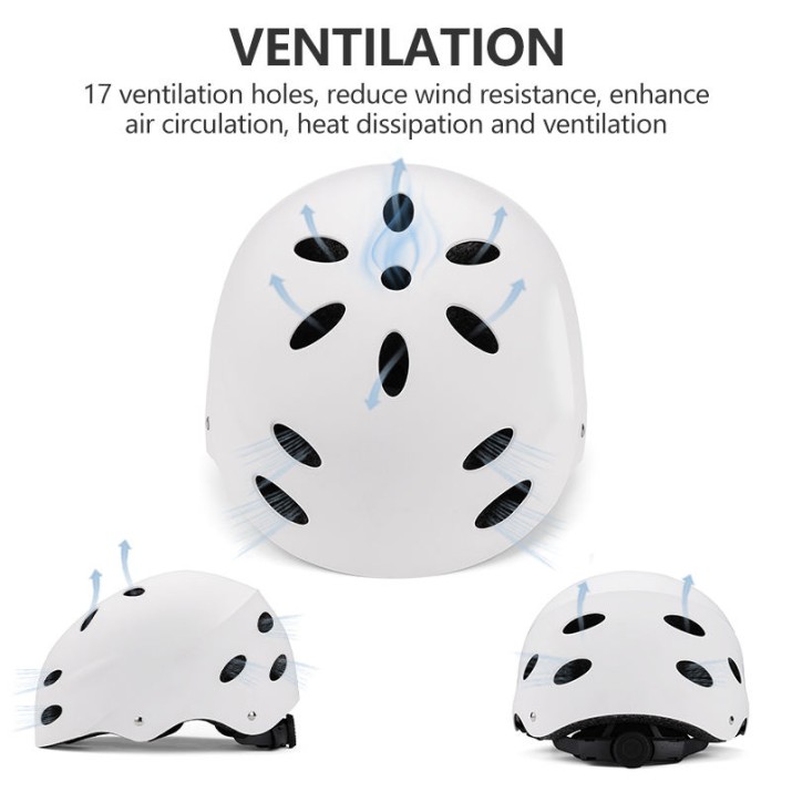 Full head protection skateboard helmet