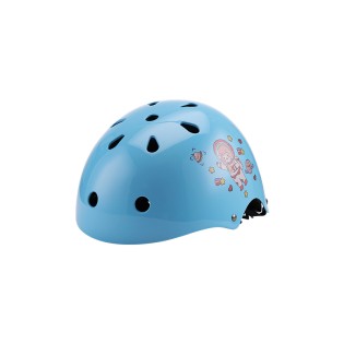 Cartoon pattern dual-sport skateboard and cycling helmet
