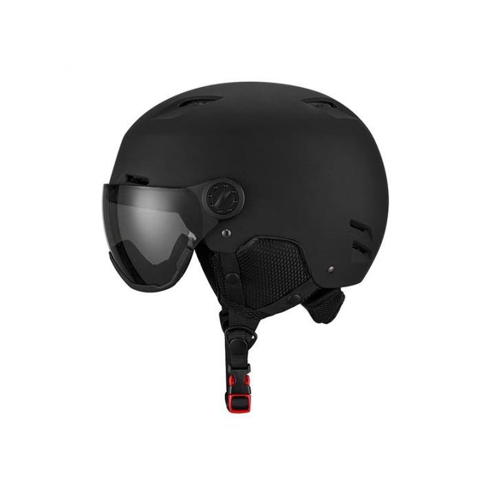 Adjustable adult ski helmet