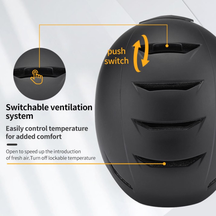 Dual-sport ski helmet with goggles