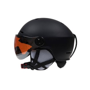 Winter outdoor protective ski helmet