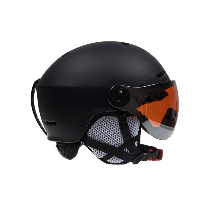 Winter outdoor protective ski helmet