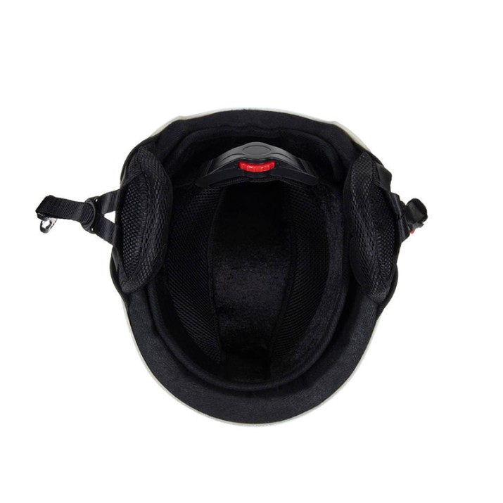Pink Print Fashion Ski Helmet