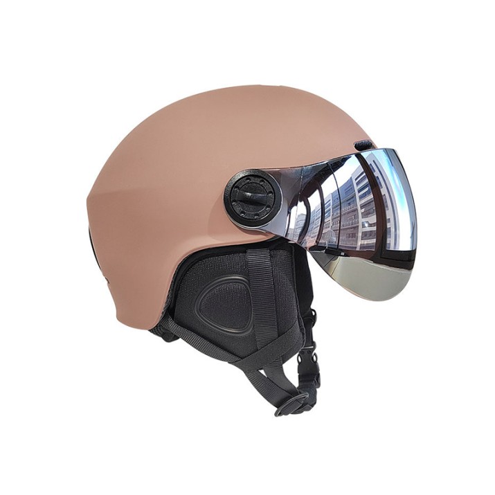 High-quality head protection goggles ski helmet