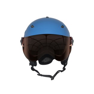 Blue professional outdoor ski helmet
