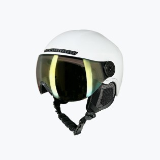 Professional ski helmet with goggles