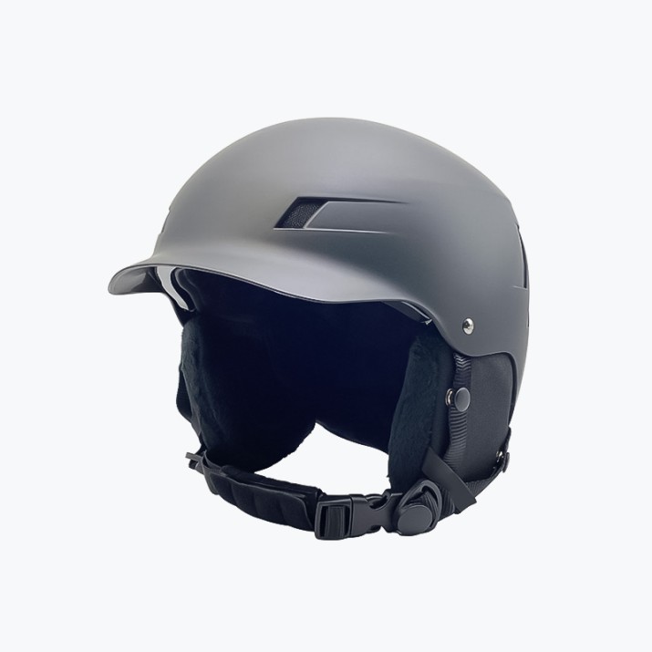 Warm and safe winter adult ski helmet