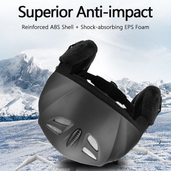 Winter snow ski protective helmet