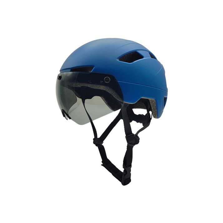 Unisex one-piece bicycle helmet