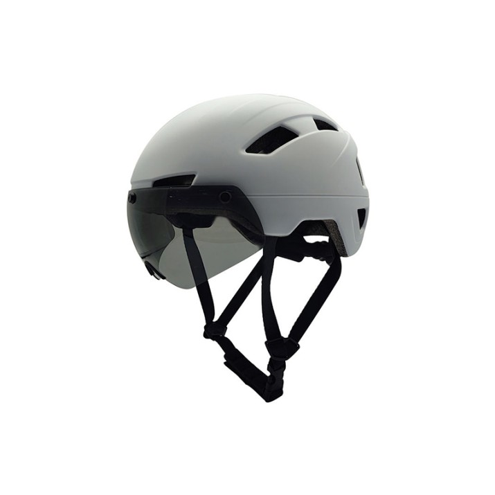 Unisex one-piece bicycle helmet
