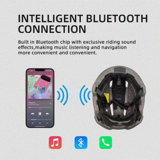Bluetooth Smart Bicycle Helmet