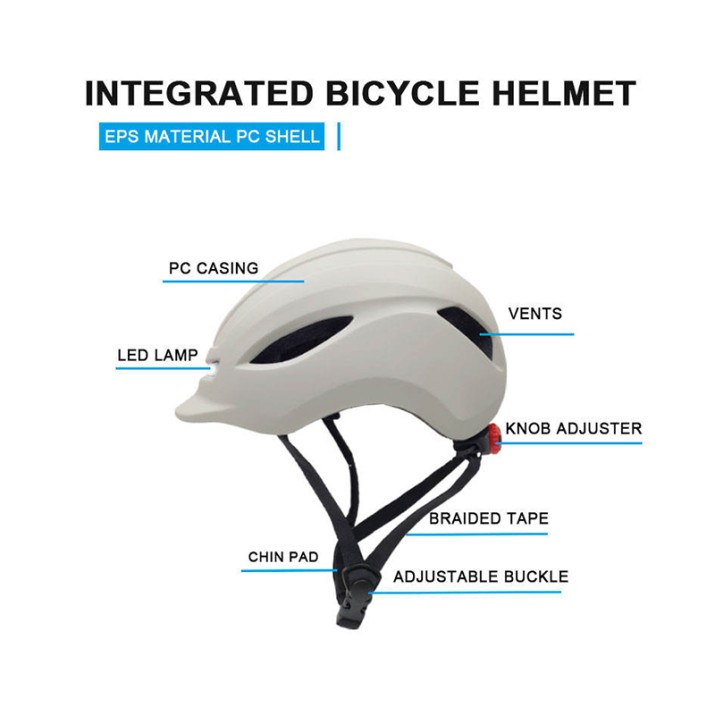 Lightweight and comfortable bicycle helmet