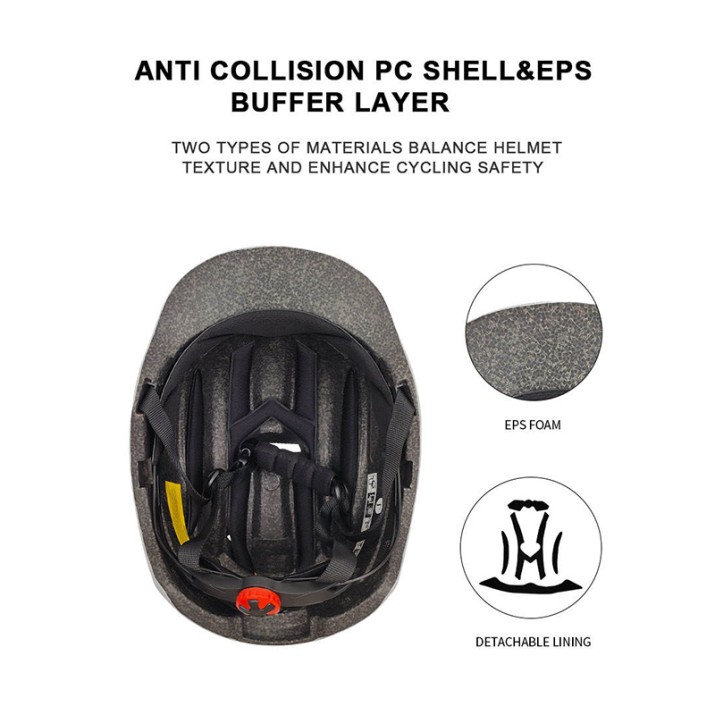 Lightweight and comfortable bicycle helmet