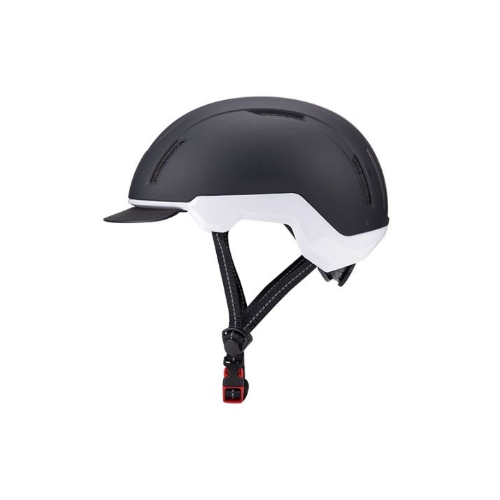 Adjustable lightweight commuter bike helmet