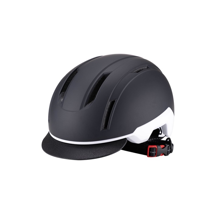 Adjustable lightweight commuter bike helmet